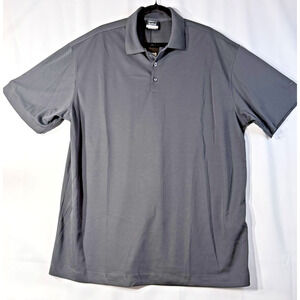 NWT Nike Golf Dri-FIT Polo Mens XXL Gray Diravit Logo Short Sleeve Performance